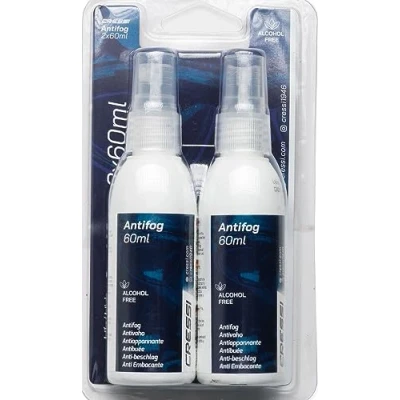 Abbildung von Cressi Anti Fog 2Pack Antibeschlagmittel, Transparent, 2x60 ml Spray