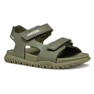 Abbildung von Geox Jungen J Fusbetto Bo Sandal, Military, 29 EU