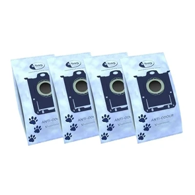 Abbildung von AEG GR203S s bag Staubbeutel Anti Odour, passend für VX4, VX6, VX7, VX8, AB61 (Staubsaugerbeutel Haustierbesitzer, Geruch, neutralisiert Gerüche, saubere Luft, Hygieneverschluss,)