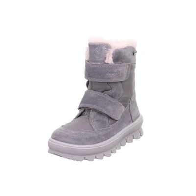 Abbildung von Superfit Mädchen Flavia Warm Gefütterte Gore tex Schneestiefel, Hellgrau 2500, 33 EU