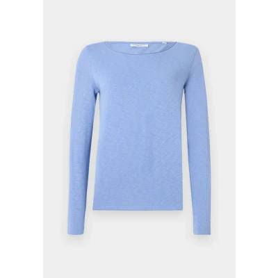 Abbildung von Marc O&#039;Polo Denim Langarmshirt, Damen, Größe: Medium, Lake blue