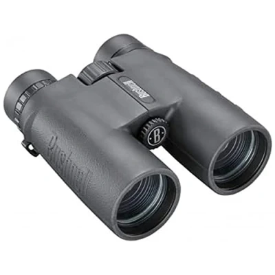Abbildung von Bushnell Pacifica 10x42 Schwarz Dachkantprisma Fernglas Vogelbeobachtung Sightseeing Reisen Wildtiere im Freien Mehrschichtvergütung Gummi 214201