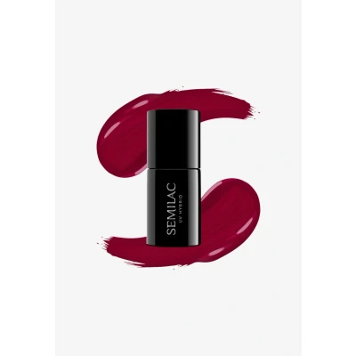 Abbildung von Semilac UV GEL Polish Nagellack, Größe: 7 ml, Deep red