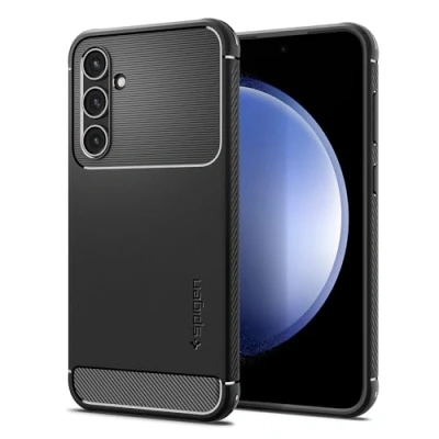 Abbildung von Spigen Liquid Air Hülle Kompatibel mit Samsung Galaxy S23 FE Schwarz