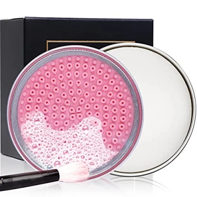 Abbildung von DUcare Make up Pinsel Reiniger, solide Seifenreiniger 60g (Kokosnussöl), leicht zu reinigende und Schwämme