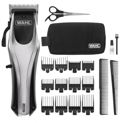Abbildung von Wahl Rapid Clip, Haarschneider für Männer, wiederaufladbar, Lithium Ionen Haarschneider, Herren Profi Qualität, kabellose Kurzhaarschneider