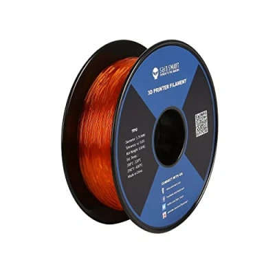 Abbildung von SainSmart TPU 3D Drucker Filament, 1,75 mm, 0,8 kg, Orange