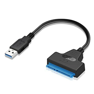 Abbildung von SATA auf USB Adapter 3.0 2,5 Zoll Port Konverter Externer und Kabel für SSD/HDD Festplatte
