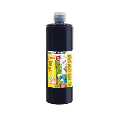 Abbildung von Eberhard Faber 578999 Fingerfarbe EFA Color, schwarz, 750 ml, schnelltrocknend und auswaschbar
