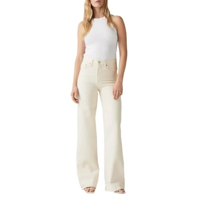 Abbildung von Levi&#039;s Ribcage WIDE LEG Jeans Relaxed Fit, Damen, Größe: 33x32, Barely freezing