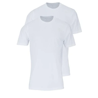 Abbildung von OLYMP T Shirt Doppelpack Rundhals weiß Größe L
