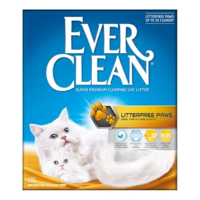 Abbildung von Ever Clean Litterfree Paws Katzenstreu, 10 Liter, mit Duftstoffen