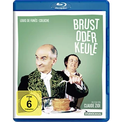 Abbildung von Brust oder Keule Louis de Funes