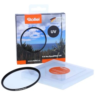 Abbildung von Rollei F:X Pro Rundfilter (77 mm, UV Filter) Schraubfilter aus Gorilla®* Glas mit hoher Farbtreue und Reflexionsfreiheit