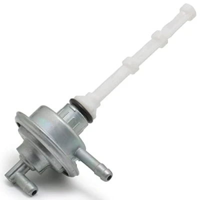 Abbildung von Easyboost Benzinhahn Ø15mm mit Filter für Aerox ab 2004 Derbi Peugeot Trekker Speedfight Vivacity Elyseo Runner Piaggio NRG Typhoon Kymco Rollern 50cc Kraftstofftank