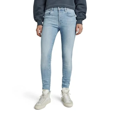 Abbildung von G Star Damen Lhana Skinny Jeans Jeans, Blau (Sun Faded Saru Blue D19079 c051 g361), 29W / 34L