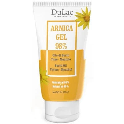 Abbildung von Dulàc Arnika Gel Extra Stark 98% 50 ml, Schnelle Wirkung, Kühl Muskelkater Gel, Natürliche Formel, Hochkonzentriert, Dermatologisch getestet