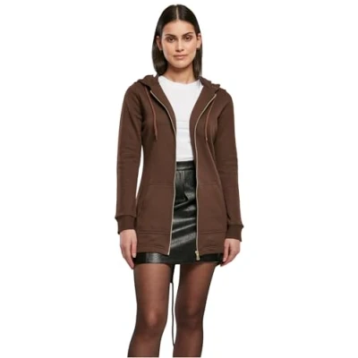 Abbildung von Urban Classics Parka Sweatjacke, Damen, Größe: Medium, Brown