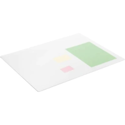Abbildung von Durable Schreibunterlage mit Dekorrille, 65 x 50 cm, blendfrei, rutschfest, PP, Made in Germany, transparent