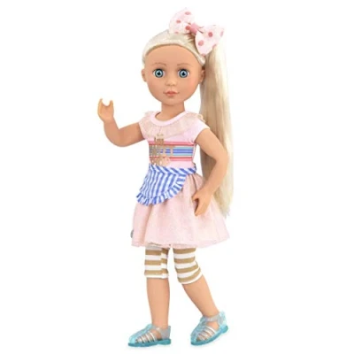 Abbildung von Glitter Girls GG51083Z Chrissy Bewegliche 36 cm Puppe mit Puppenkleidung, Zubehör und blonden Langen Haaren zum Frisieren Spielzeug ab 3 Jahren, verschieden