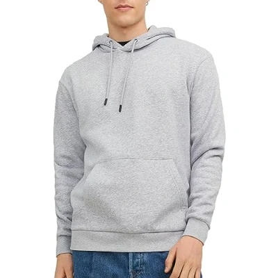 Abbildung von Jack &amp; Jones Ebradley Sweatshirt, Herren, Größe: Medium, Light grey melange