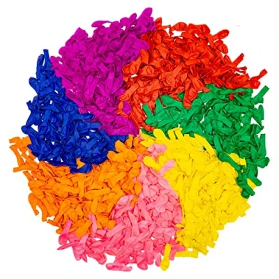 Abbildung von Belmalia 1000 Wasser Bomben Mega Pack Luftballons Wasserballons mit Auffüllhilfe Wasserbomben Bunt Gemischt