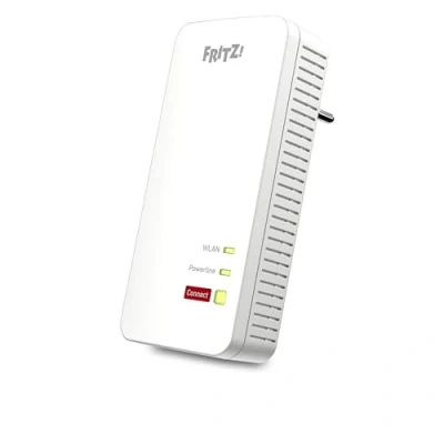 Abbildung von FRITZ!Powerline 1240 AX Single Adapter (Gigabit Powerline mit Wi Fi 6, WLAN Access Point, ideal für Media Streaming, HD Videos, Internet TV, 1.200 MBit/s, deutschsprachige Version)