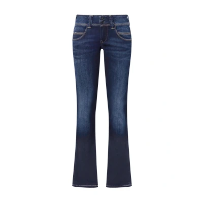 Abbildung von Pepe Jeans Venus Straight Leg, Damen, Größe: 29x32, Dark blue denim