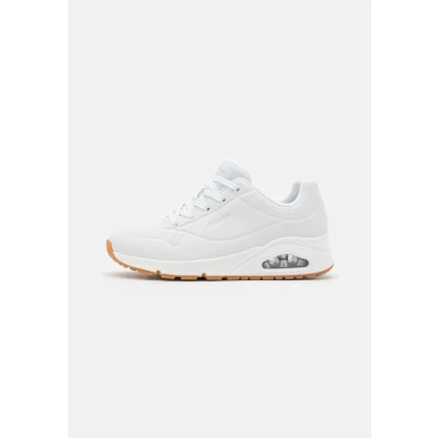 Abbildung von Skechers Wide Fit UNO Sneaker low, Damen, Größe: 40, White Schuhe