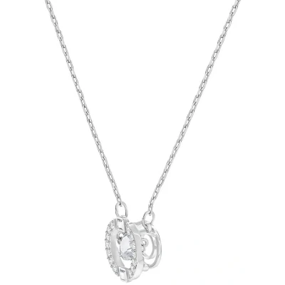 Abbildung von Swarovski Halskette, Damen, Größe: One Size, Silber