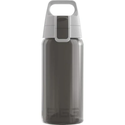 Abbildung von SIGG Trinkflasche Kinder Viva One Anthrazit Für Kohlensäurehaltige Getränke Geeignet Auslaufsicher Spülmaschinenfest BPA frei Sport &amp; Schule Grau 0,5L