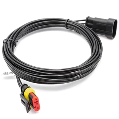 Abbildung von vhbw Niederspannungskabel Transformator Kabel kompatibel mit Gardena Robotic R38Li, R40Li, R80Li, SILENO City, Sileno+ R100Li Mähroboter, Rasenmäher, 3m
