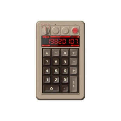 Abbildung von 8BitDo Retro 18 Mechanical Numpad, Supports Calculator Mode, Bluetooth/2.4G/Wired Numpad for Windows and Android C64 Edition