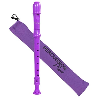 Abbildung von Percussion Plus PP1613 Bunte Sopran Blockflöte, lila