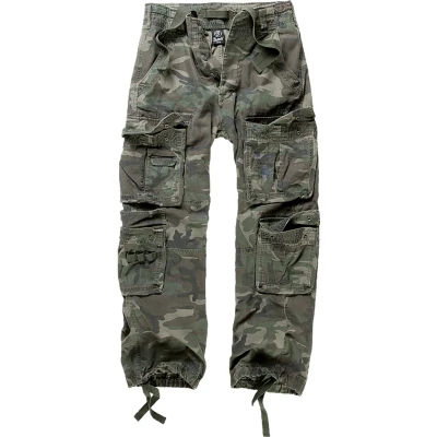 Abbildung von Brandit PURE Vintage Cargohose, Herren, Größe: 4XL, Olive camo