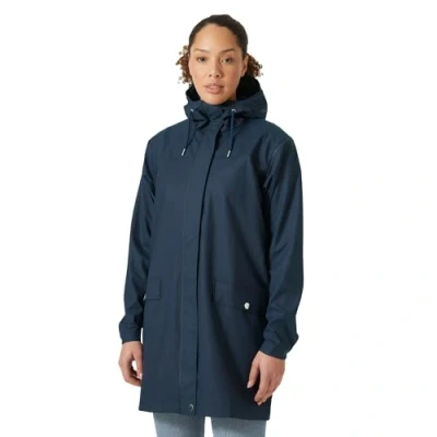 Abbildung von Helly Hansen Damen Regenjacke Moss Regenjacke, blau, L, 53251