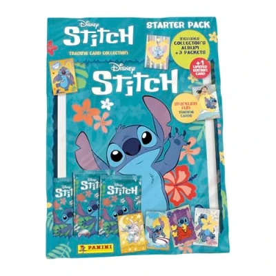 Abbildung von Panini Stitch Trading Cards Starter Pack (1 Ordner + 2 Hüllen 1 Karte Limited Edition), 005153SPAFGD