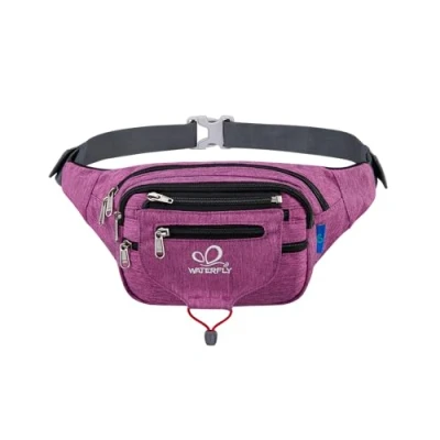 Abbildung von WATERFLY Bauchtasche Gürteltasche Damen und Herren Sport Hüfttasche für Laufen Fitness Joggen Wandern