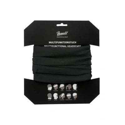Abbildung von Brandit Multifunktionstuch, Farbe black, Gr. OS