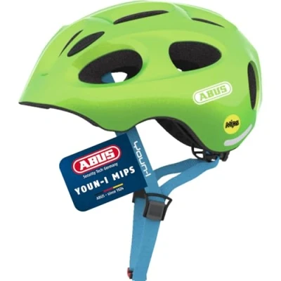 Abbildung von ABUS 38813 Fahrradhelm, Sparkling Green, S (48 54 cm​)