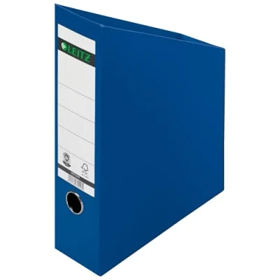Abbildung von Leitz Stehsammler 80 mm Rückenbreite, A4, Hartpappe, Faltbar, Blau, 24230035