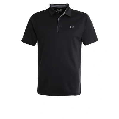 Abbildung von Under Armour Poloshirt, Herren, Größe: Large, Black/graphite