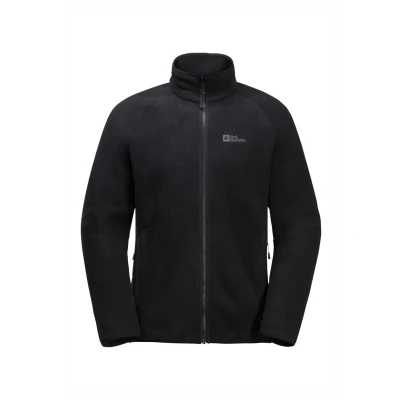 Abbildung von Jack Wolfskin Waldsteig FZ Fleecejacke, Herren, Größe: Large, Black