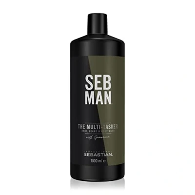 Abbildung von SEB MAN THE MULTITASKER 3 in 1 Shampoo, Bartshampoo &amp; Duschgel Vorratsgröße für alle H