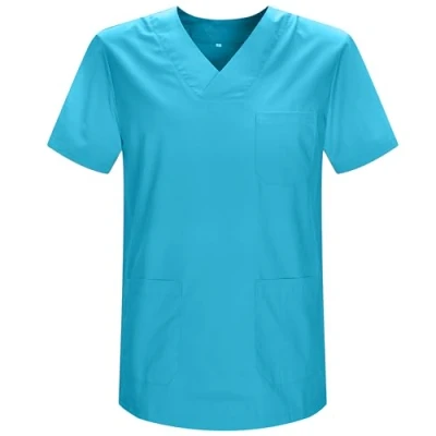 Abbildung von MISEMIYA Casaca Sanitaire Unisexe 817 Medizinisches Arbeitshemd, Cyan, M