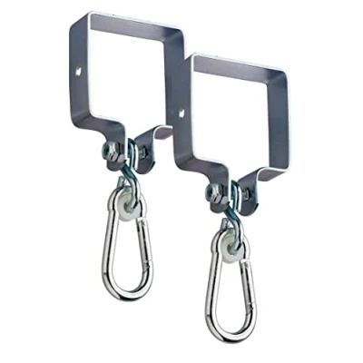 Abbildung von 2er Set Schaukelschelle mit Karabiner, für Kantholz 9x9 cm