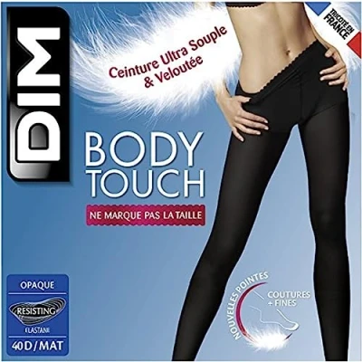 Abbildung von DIM 40 DEN BODY Touch Opaque Strumpfhose noir, Damen, Größe: 38/40, noir