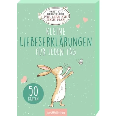 Abbildung von Weißt du eigentlich, wie lieb ich dich hab? Kleine Liebeserklärungen für jeden Tag: Kartenbox mit 50 Kärtchen