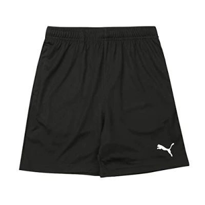 Abbildung von Puma Kurze Sporthose für Kinder, Größe: 116, Schwarzweiss