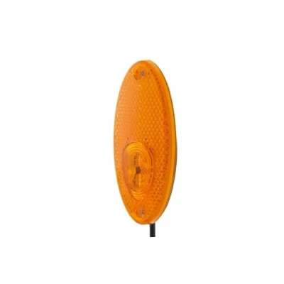 Abbildung von HELLA 2PS 964 295 061 Seitenmarkierungsleuchte Begrenzungsleuchte Anhänger Wohnwagen LED 12V Schraubanschluss/Anbau Lichtscheibenfarbe: gelb Kabel: 500mm links/rechts Menge: 1
